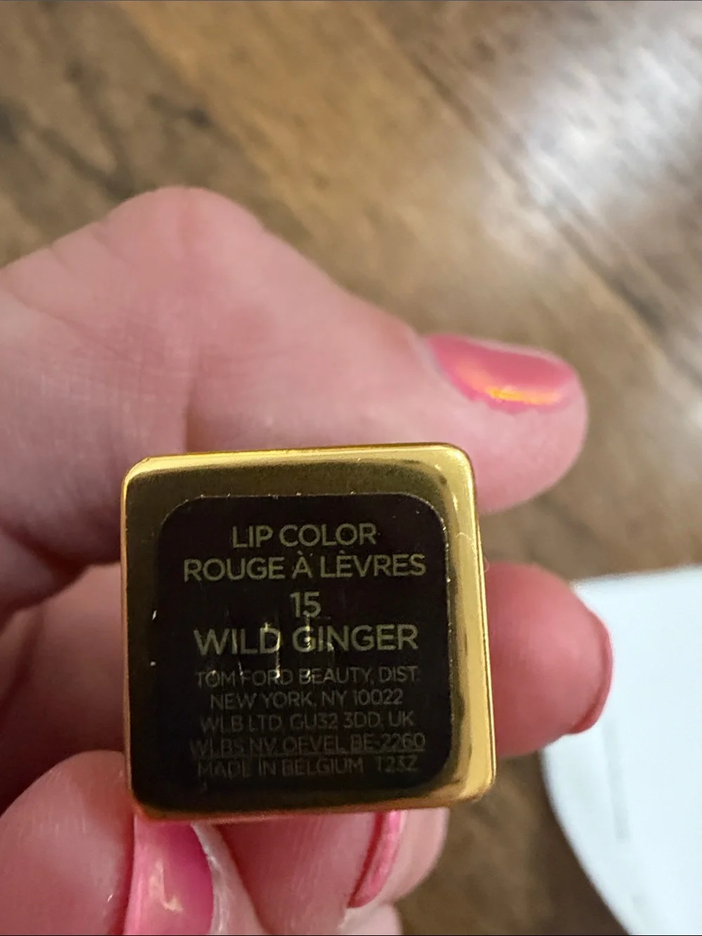 Tom Ford Wild Ginger Lip Color travel size